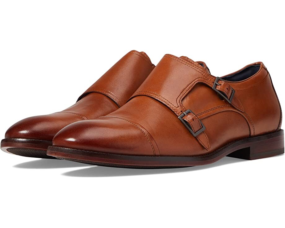 

Оксфорды Harrison Grand 2.0 Cap Toe Monk Strap Cole Haan, британский загар