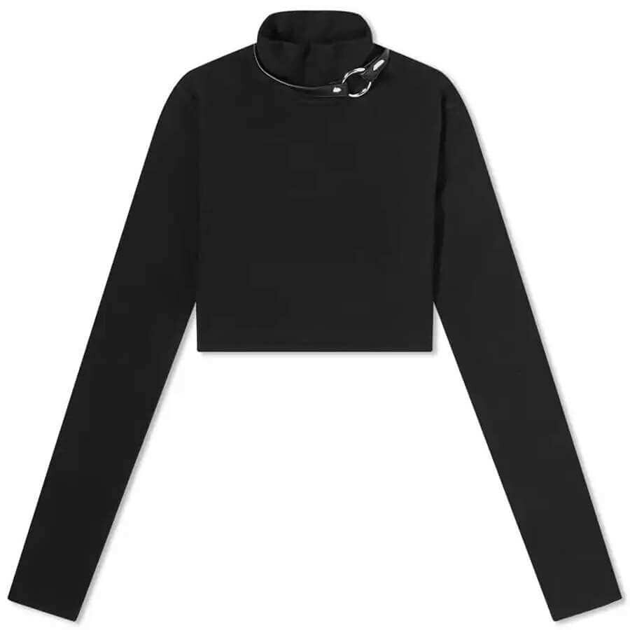 

Водолазка 1017 ALYX 9SM Cropped Knit Turtleneck, черный