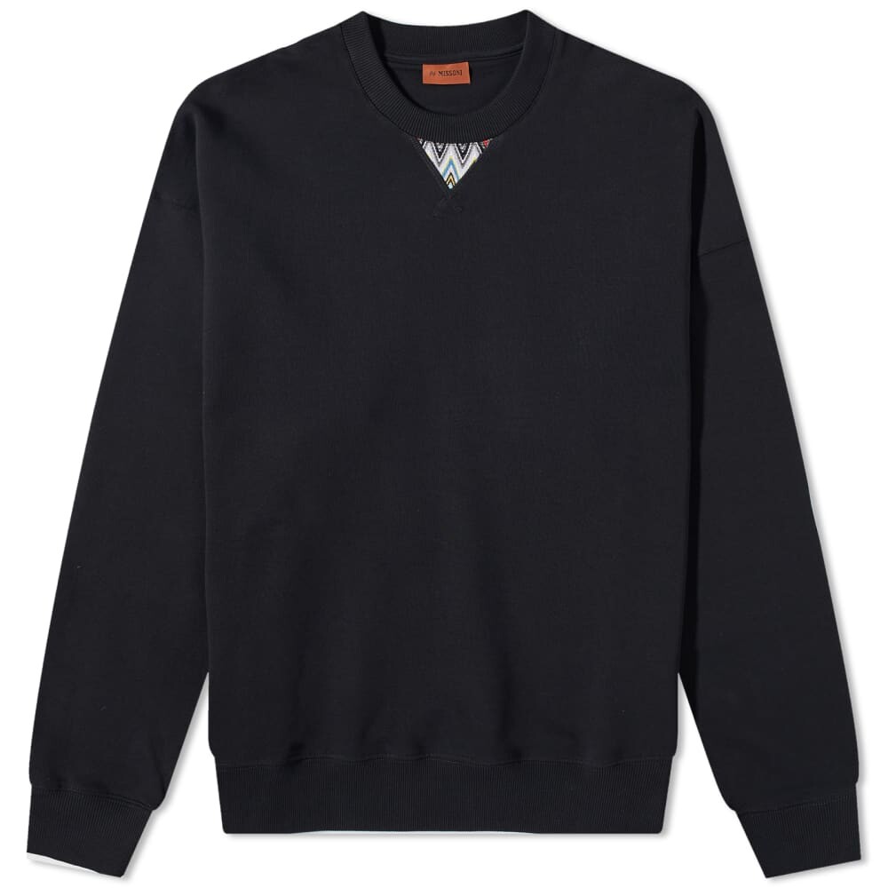 

Толстовка Missoni Knitted Insert Crew Sweat