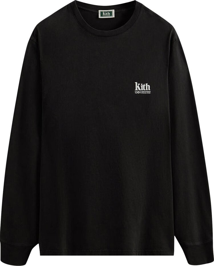 

Лонгслив Kith For AMNH Tourist Vintage Long-Sleeve Tee 'Black', черный