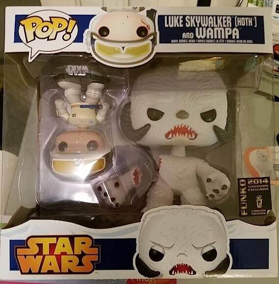 

Набор фигуркок Funko POP! Exclusive Star Wars Luke Skywalker and Wampa, 2 штуки