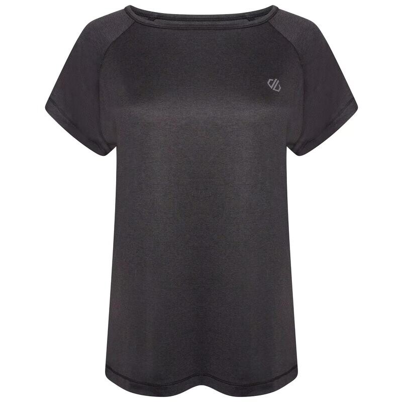 

Женская футболка Deftly Marbled черная DARE 2B, цвет negro