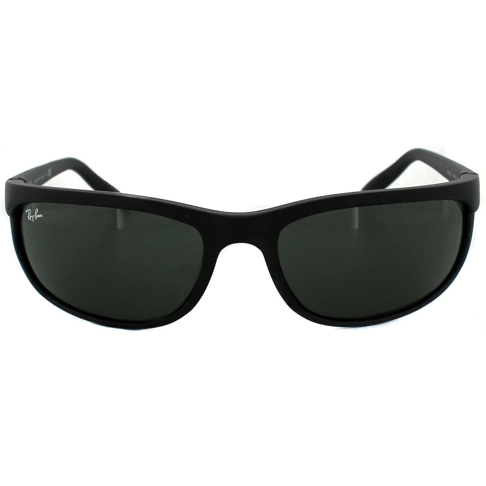 цена Черные матовые черные зеленые солнцезащитные очки Predator 2 2027 с запахом Ray-Ban, черный
