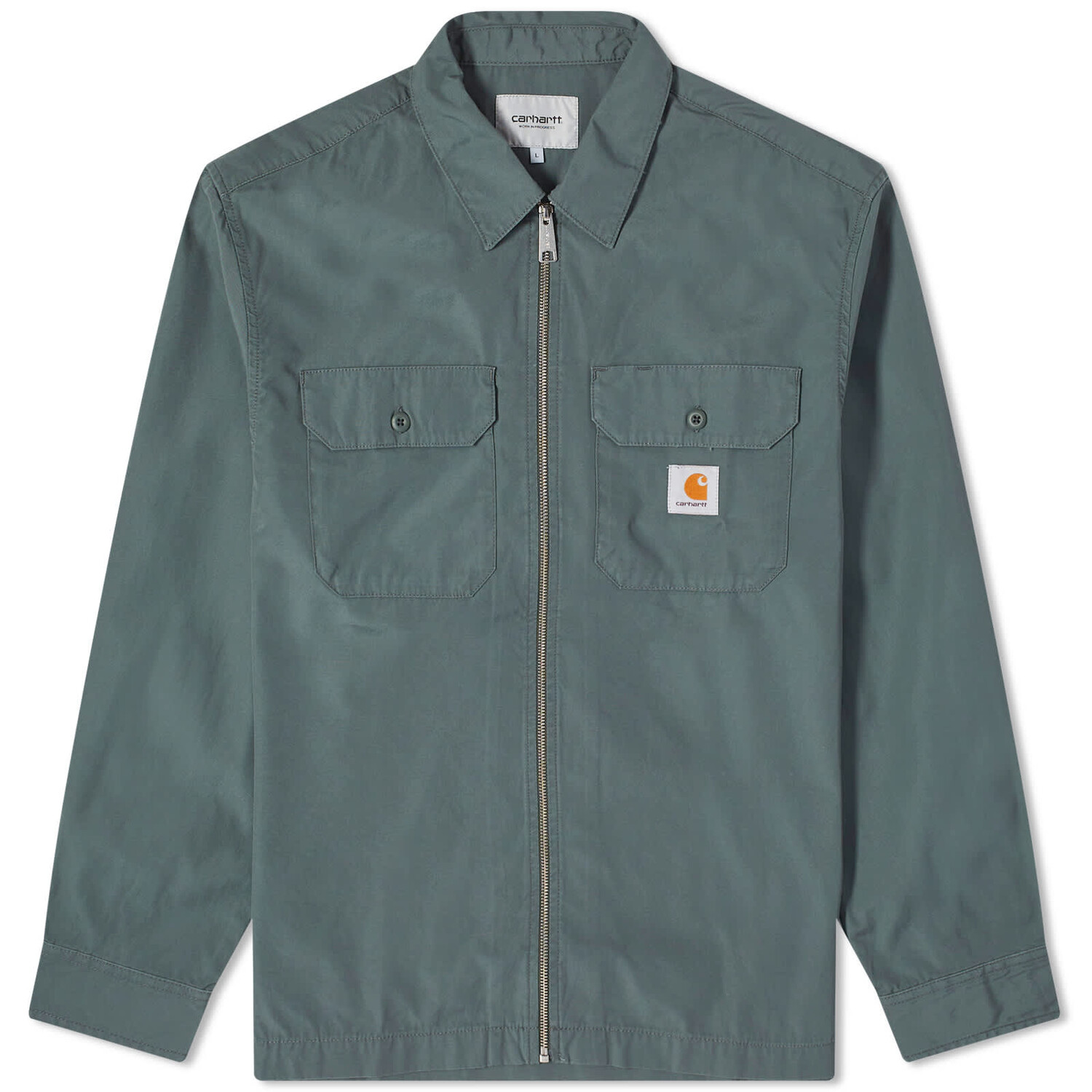 

Рубашка Carhartt Wip Craft Zip Overshirt, цвет Jura