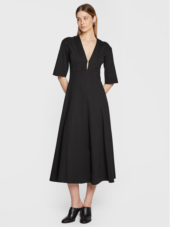 Коктейльное платье стандартного кроя Liviana Conti, черный