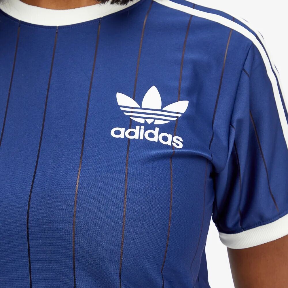 

Adidas Футболка с 3 полосками, синий