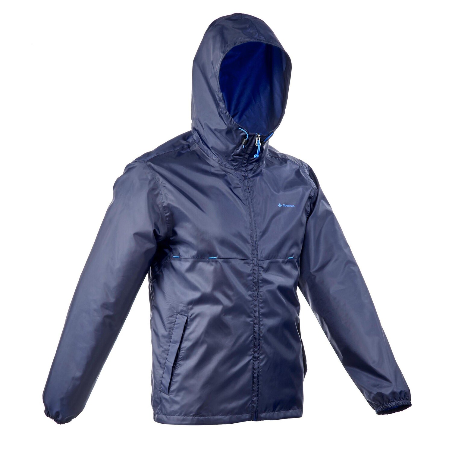 

Ветрозащитная и водоотталкивающая походная куртка Decathlon Quechua, черный