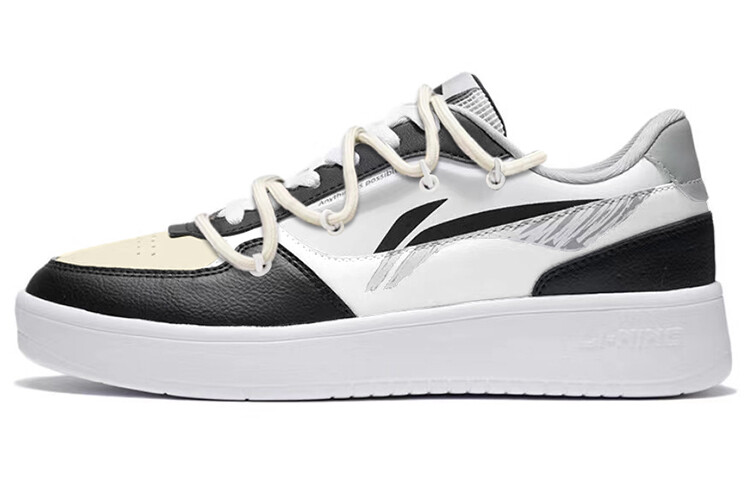 

Кроссовки LINING Skateboarding Shoes Men Low-top Black, цвет Off White