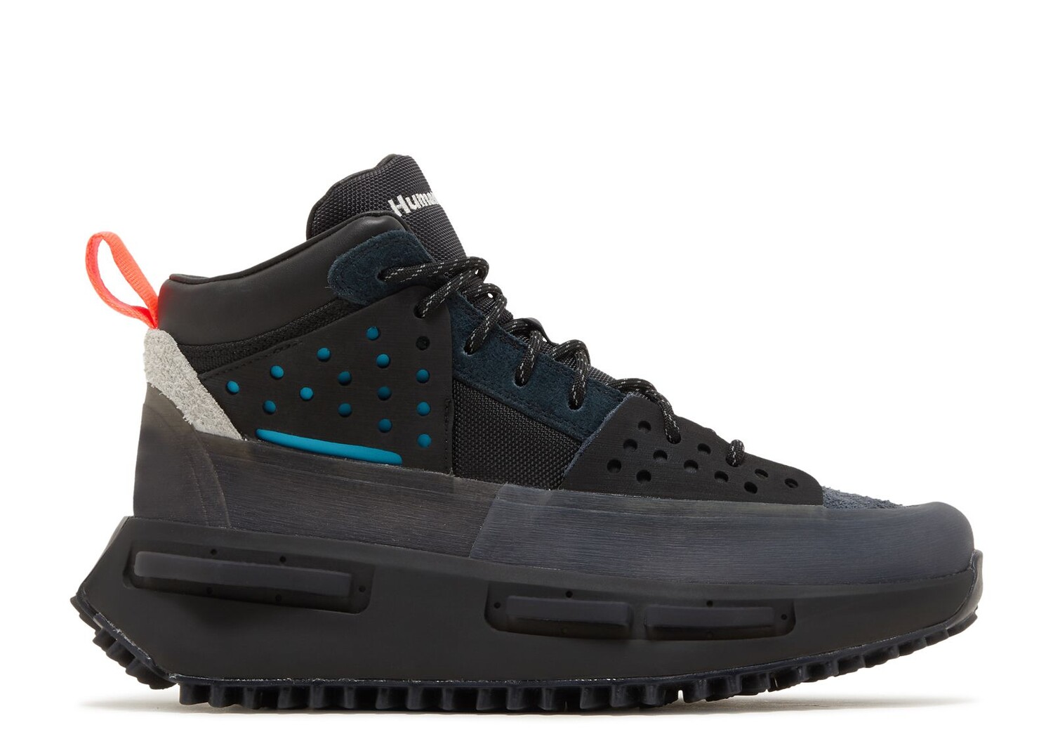 

Кроссовки adidas Pharrell X Hu Nmd_S1 Ryat 'Core Black', черный