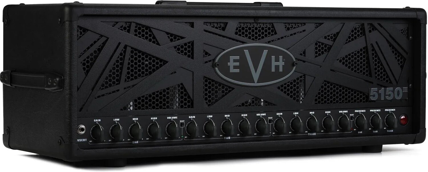 

EVH 5150III 100S 100-ваттная ламповая головка — черный стелс