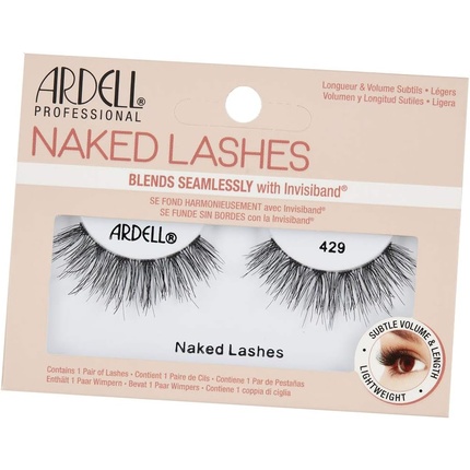 цена Naked Lashes 429 Натуральные накладные ресницы из натуральных волос — веганские и многоразовые, 1 пара, Ardell
