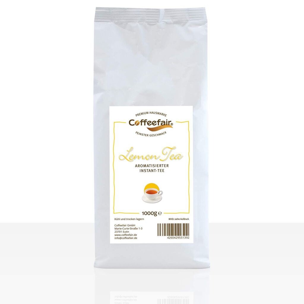 

Coffeefair Lemon-Tea 1кг растворимый чай с лимоном, чайный порошок Coffeefair Gmbh