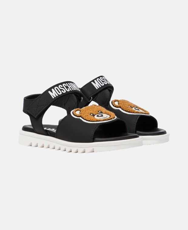 

Сандалии Moschino Kids, черный