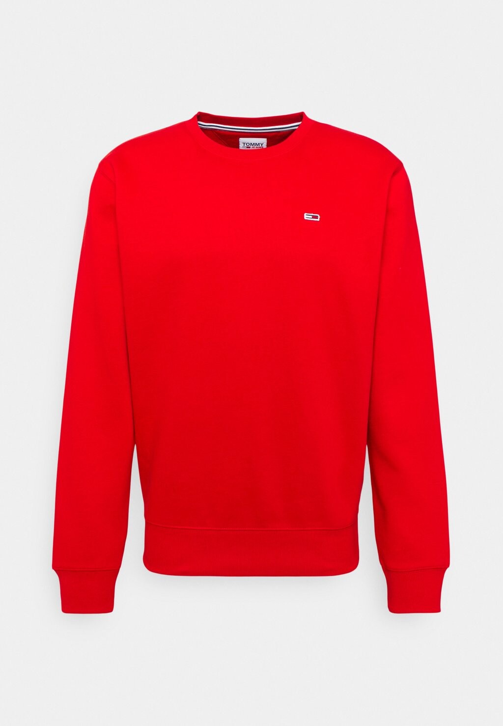 

Толстовка REGULAR NECK Tommy Jeans, цвет deep crimson