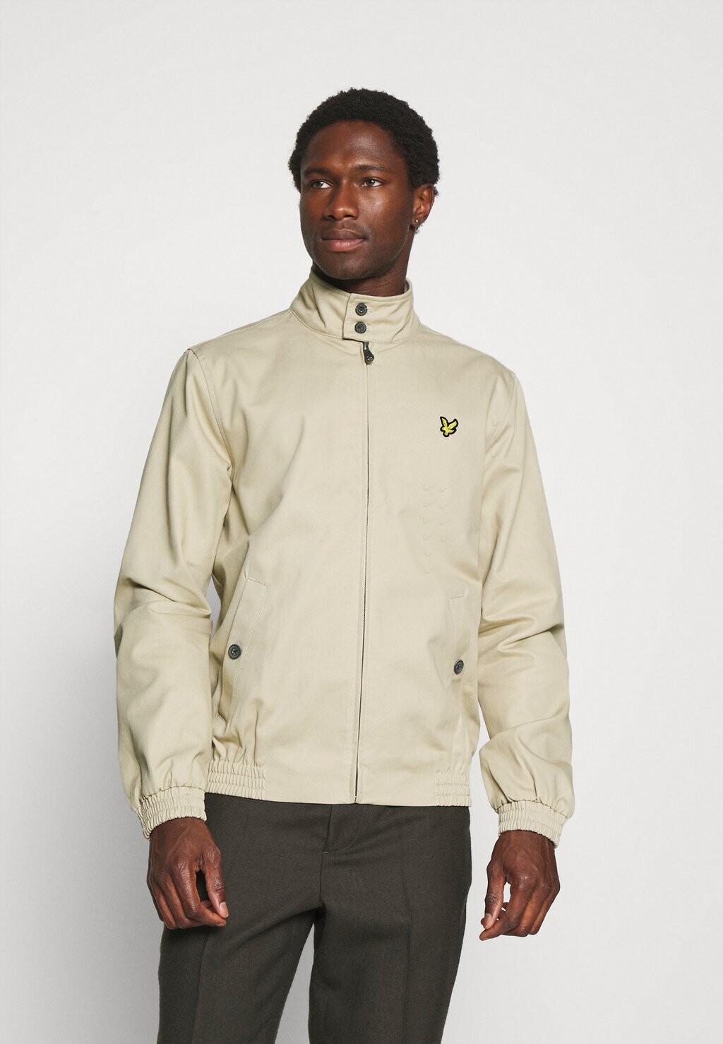

Куртка Lyle & Scott КУРТКА HARRINGTON, цвет stone