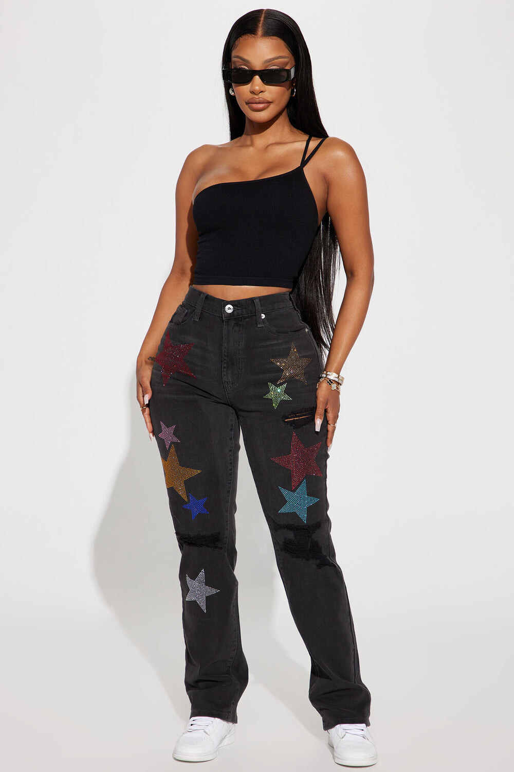 

Джинсы Fashion Nova FN24521FB09, черный