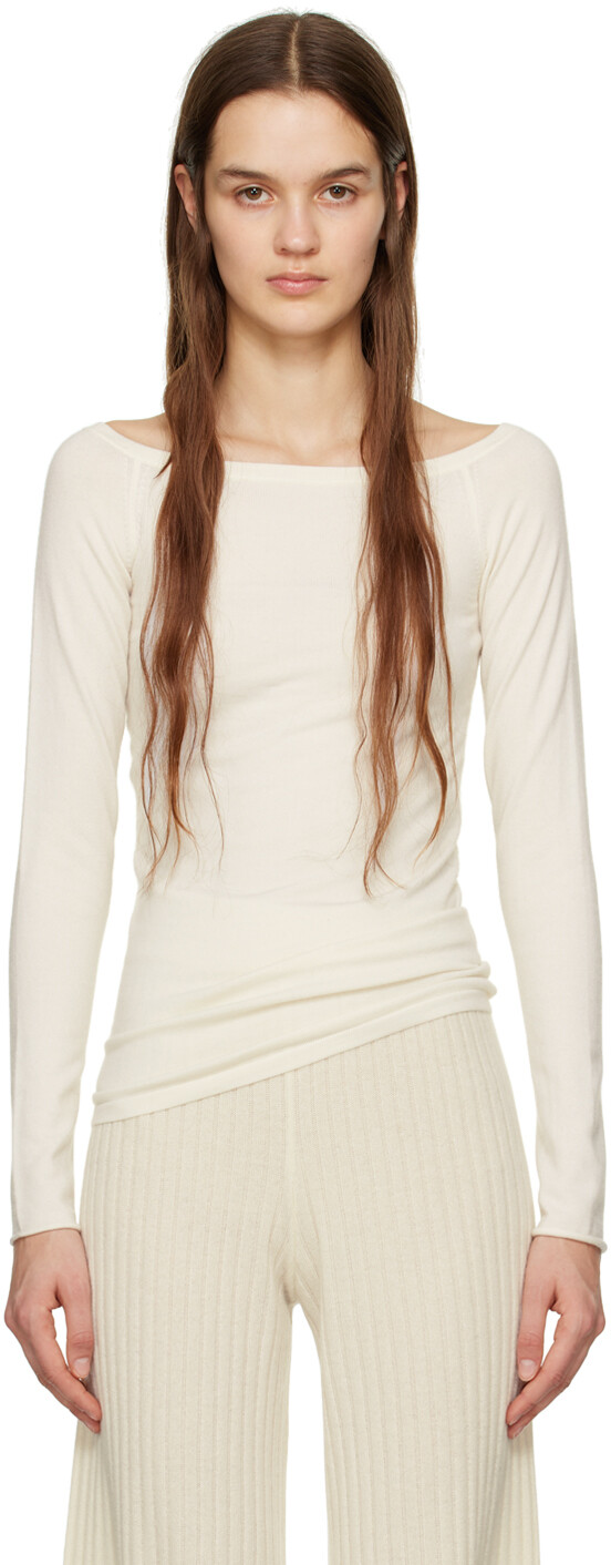 

Футболка с длинным рукавом Off-White The Kathy LISA YANG, Белый