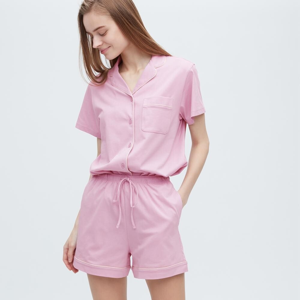 

Шорты хлопковые Uniqlo, розовый