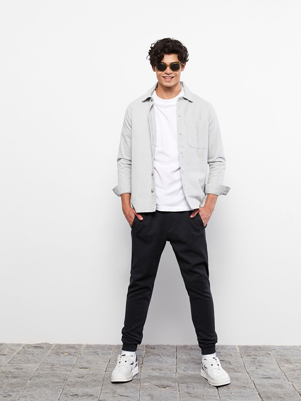 

Мужские спортивные штаны Slim Fit Jogger LCW Casual