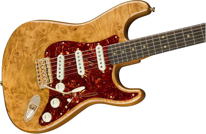 

НОВЫЙ ! Fender Artisan Maple Burl Stratocaster Custom Shop NOS Ebony Madagascar Board — Aged Natural — официальный дилер — предзаказ Artisan Maple Burl Stratocaster Custom Shop NOS Ebony Madagascar Fingerboard