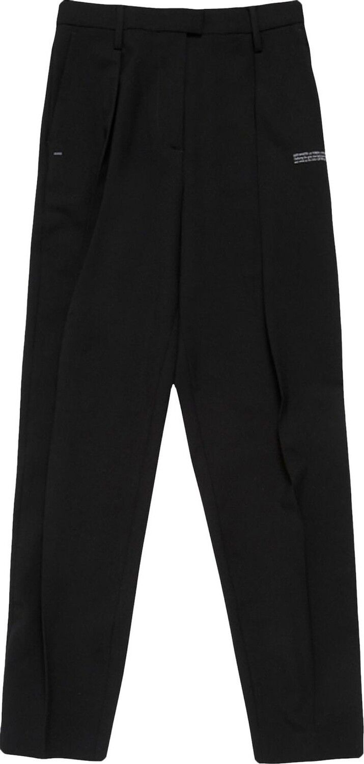 

Брюки Off-White Formal Straight Leg Pants 'Black', черный