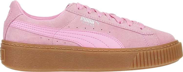 Puma platform sales suede pink