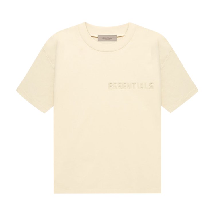 Футболка Fear of God Essentials Short-Sleeve Tee 'Eggshell', белый - фото