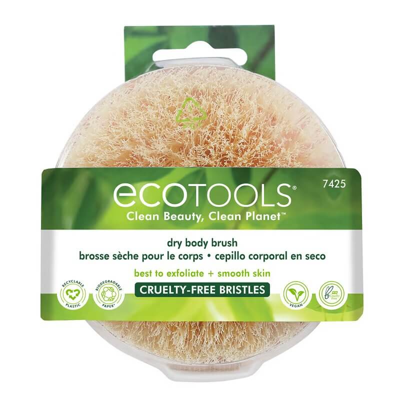 Щетка для сухого тела EcoTools, 1 шт ecotools щетка для ванны 1 шт