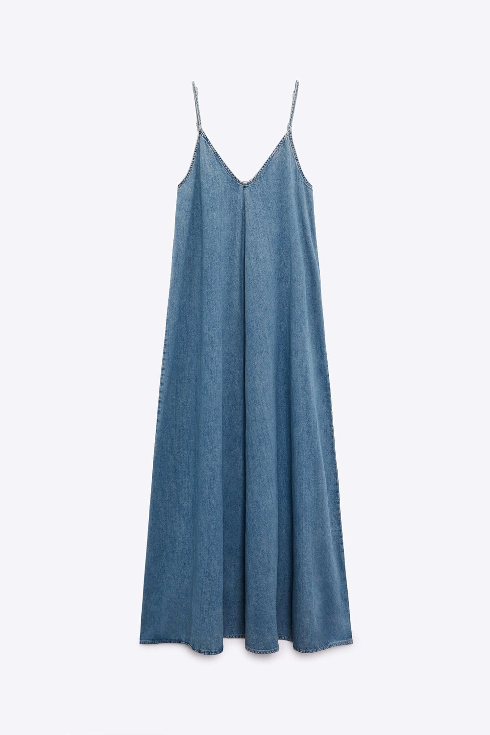 

Платье Zara Denim, синий
