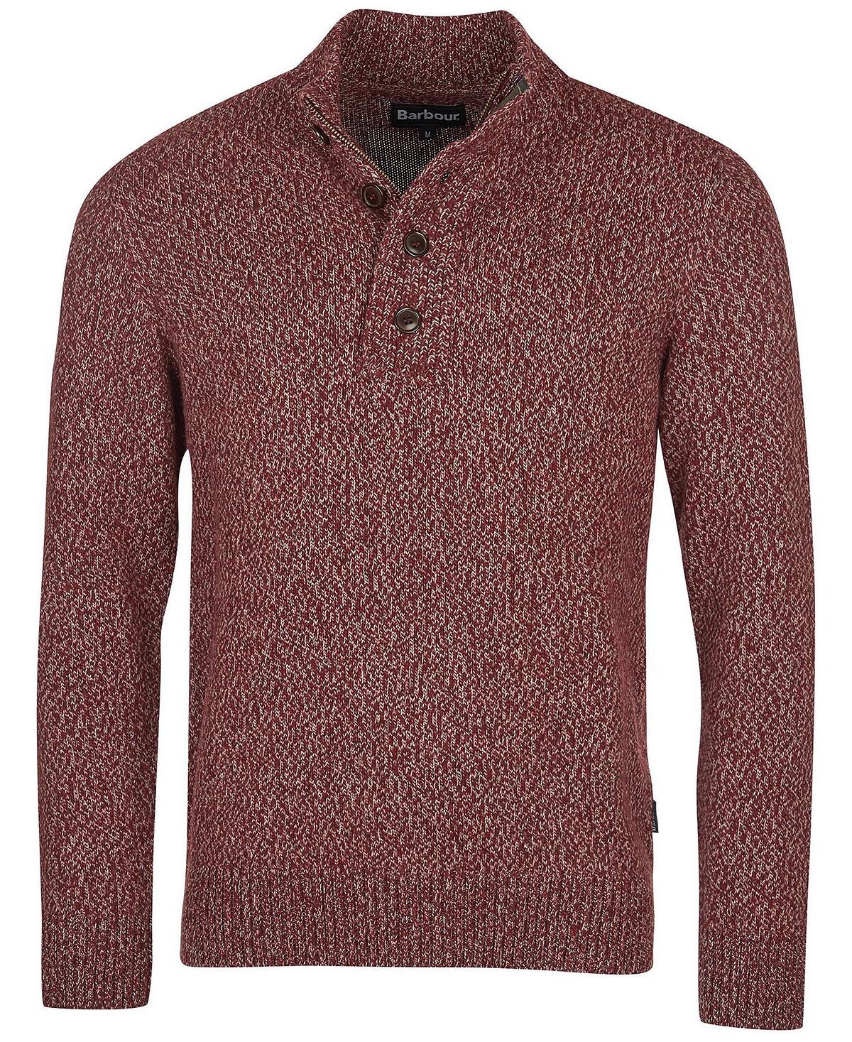

Мужской свитер sid regular fit marled с молнией до половины Barbour