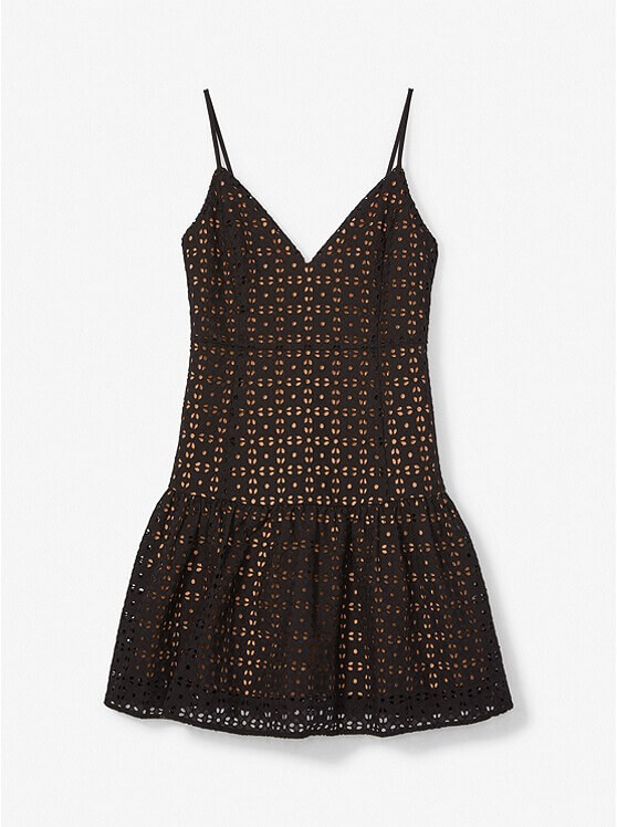 

Платье Michael Michael Kors Eyelet Cotton, черный