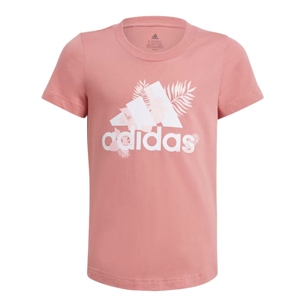 

Футболка Adidas Tropical Sports Graphic, розовый