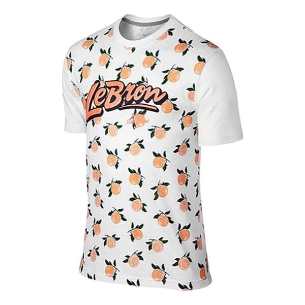 

Футболка Nike QT Lebron Floridians T-Shirt 'White', белый