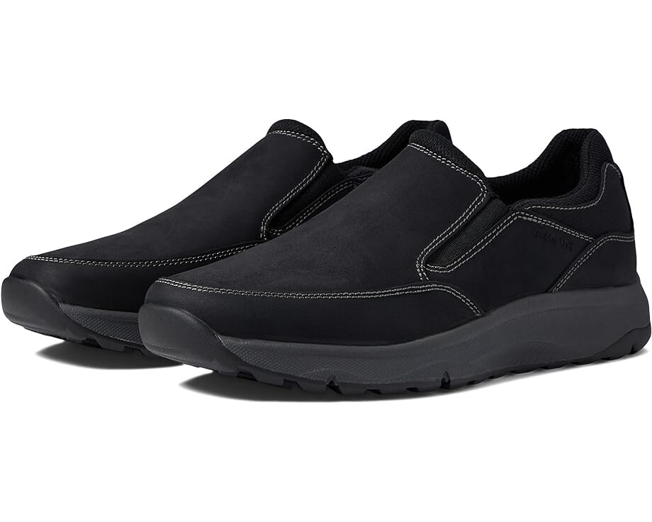 

Лоферы Florsheim Tread Lite Plain Toe Slip-On, цвет Black Crazy Horse