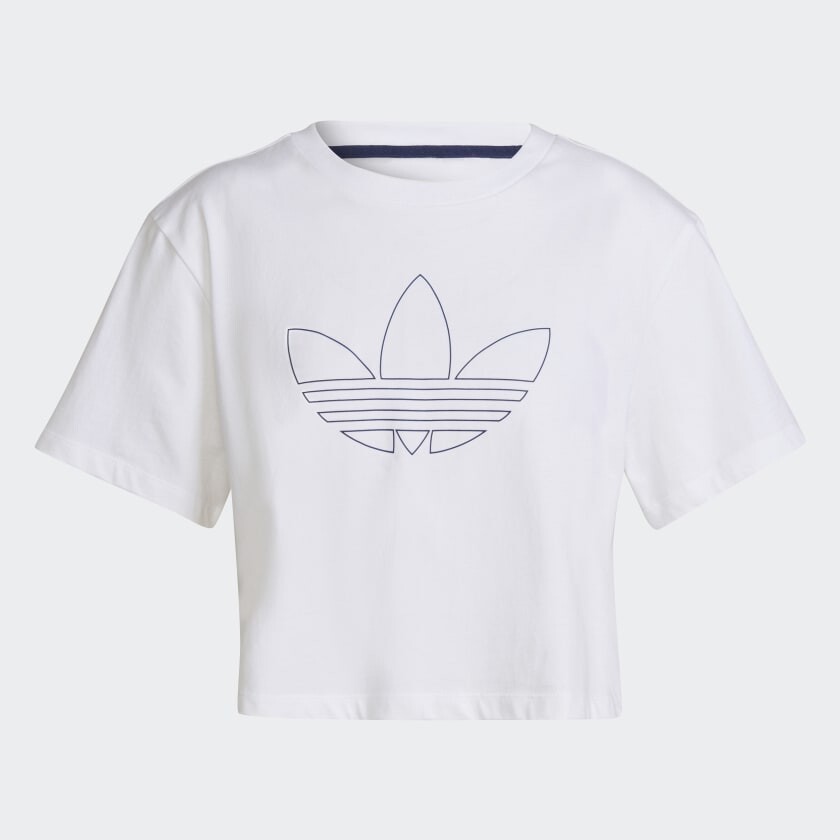 

Топ adidas Crop, белый