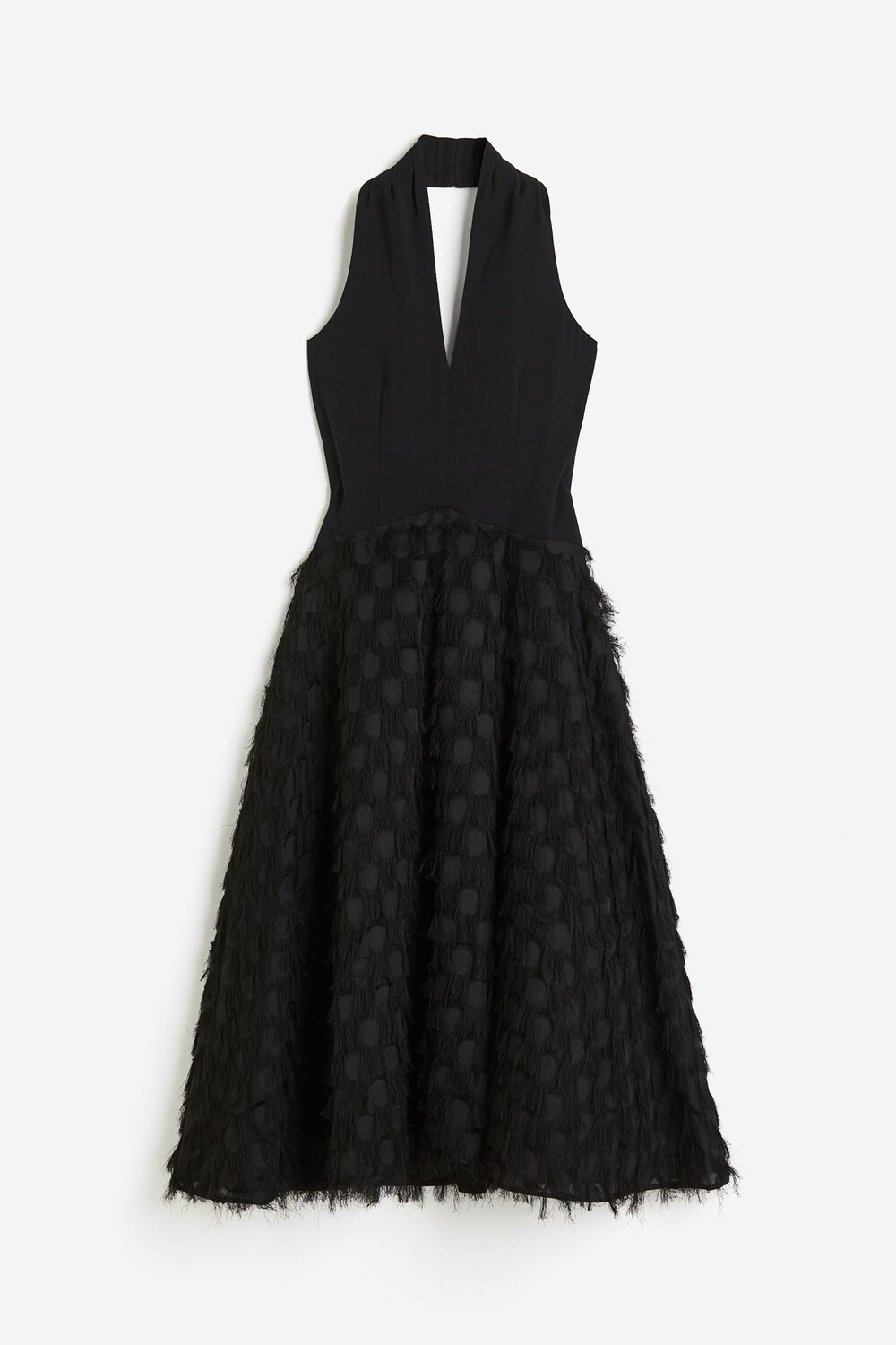 

Платье H&M A-line Halterneck Dress, черный