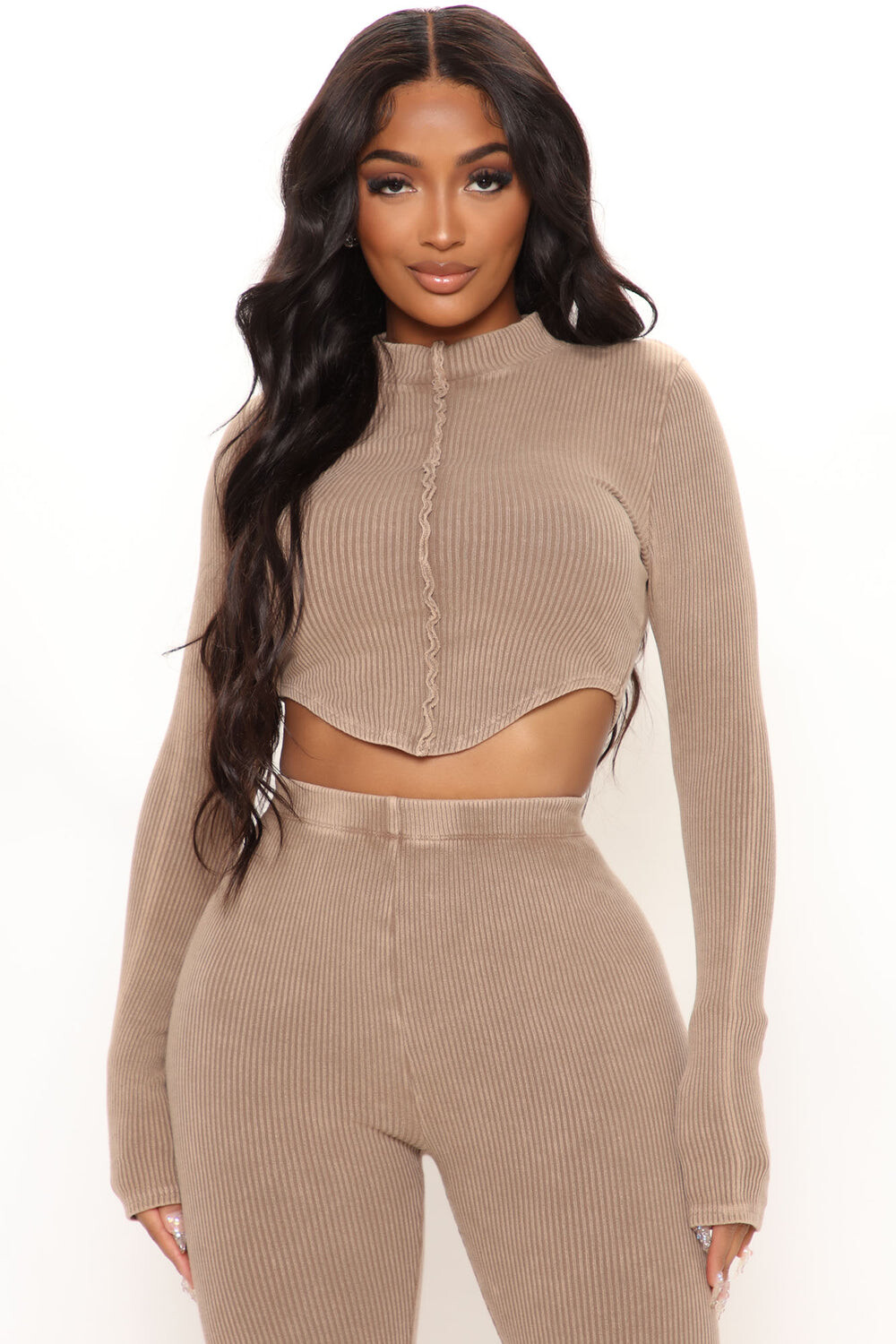 

Леггинсы Fashion Nova GD2903, мокко