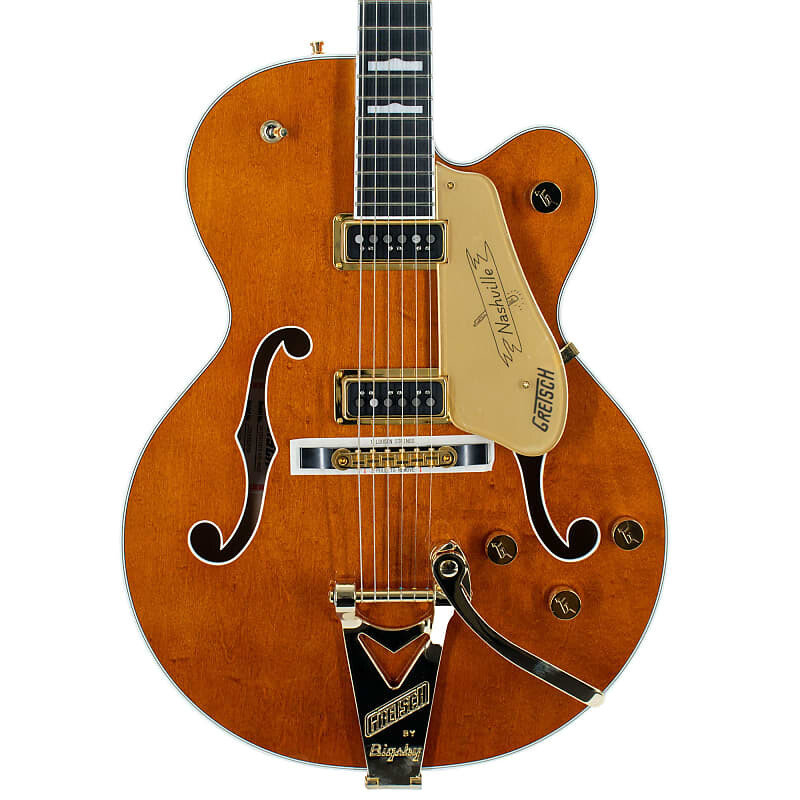 

Gretsch G6120TG-DS Players Edition Nashville Hollow Body, Roundup Orange