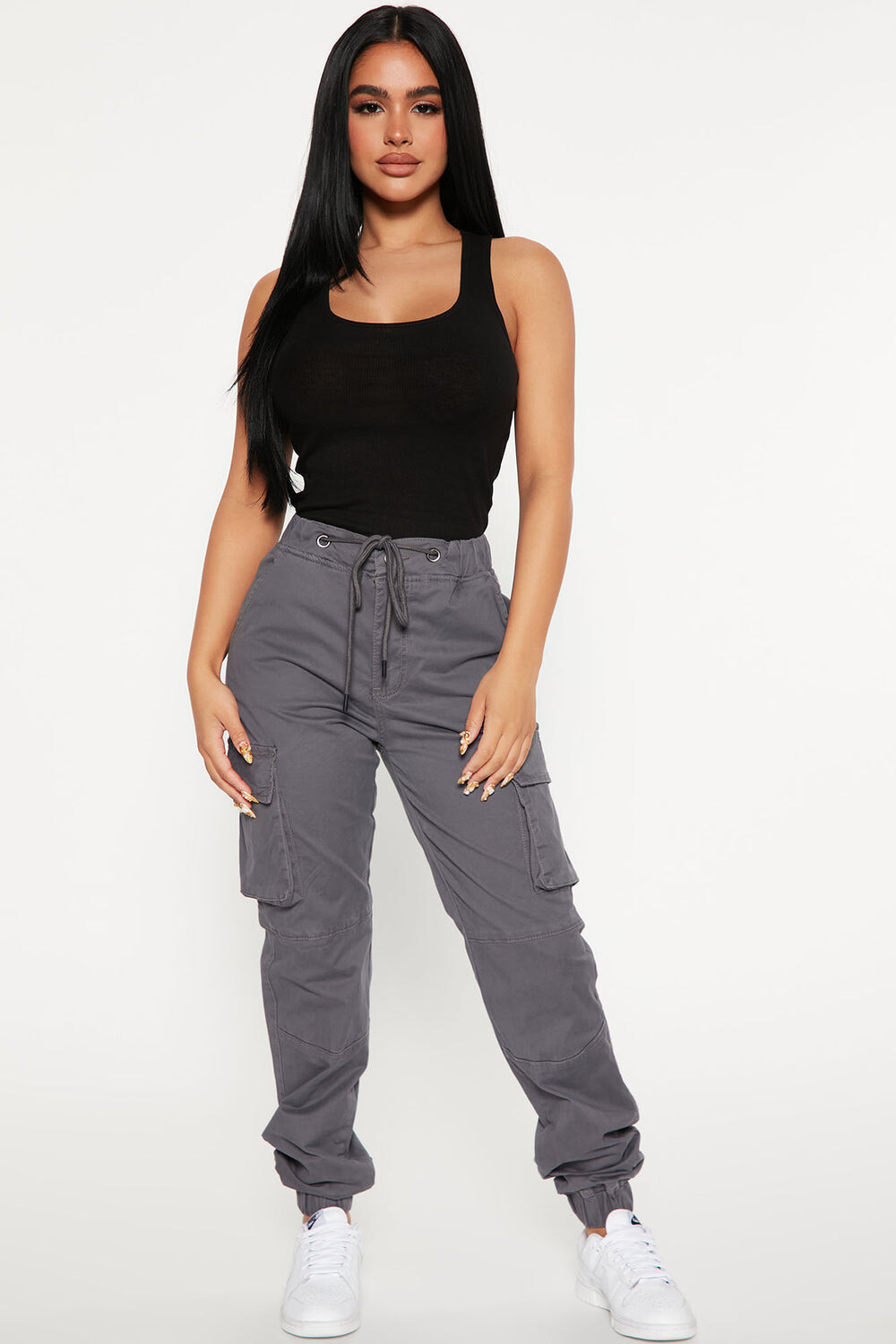 

Брюки карго Fashion Nova RJJ5608, серый