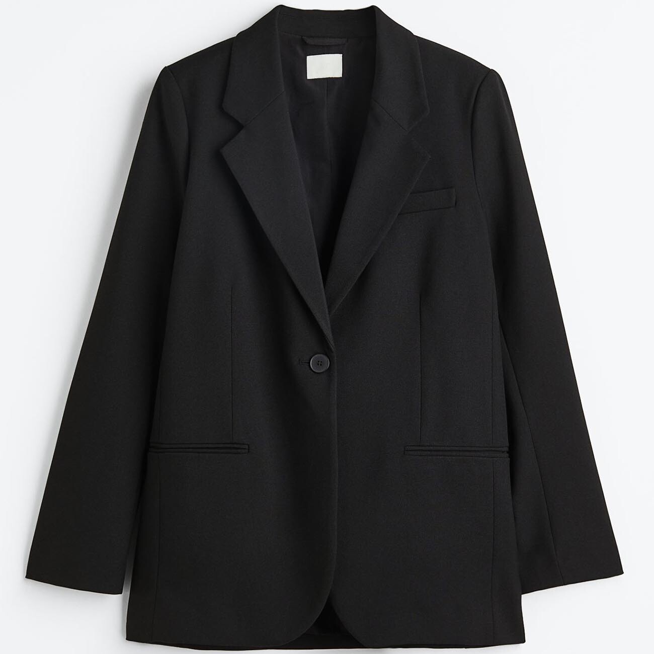 

Пиджак H&M Single-breasted, черный