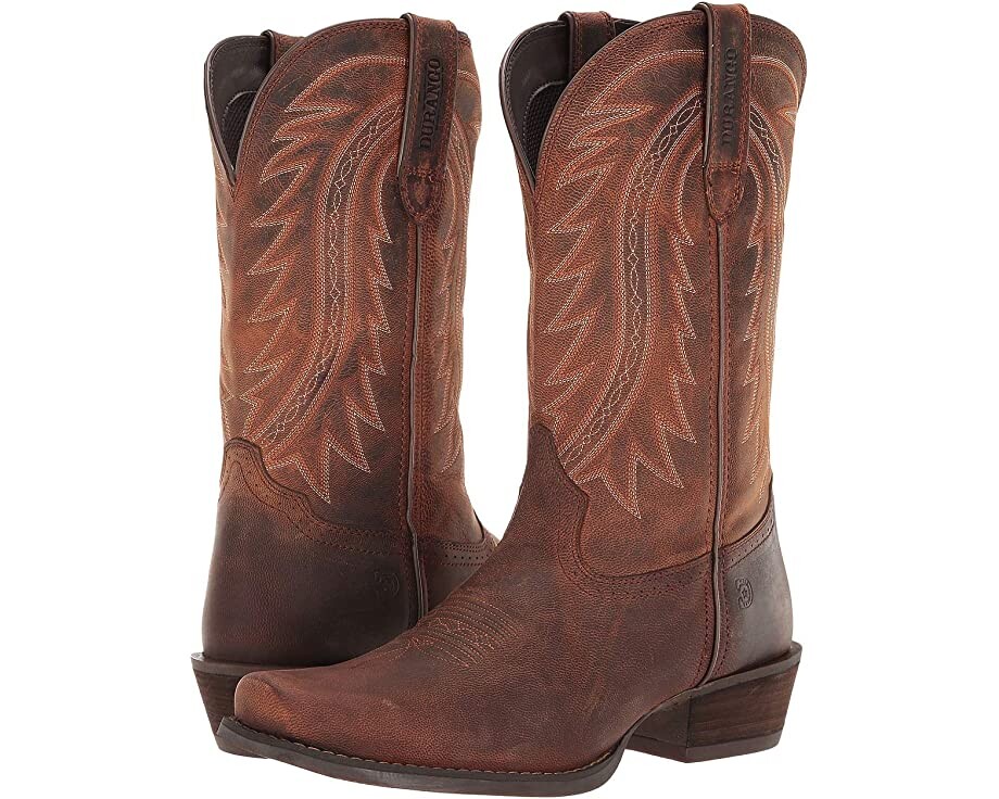 

Ботинки 12" Rebel Frontier Blunt Toe Durango, проблемный закат браун