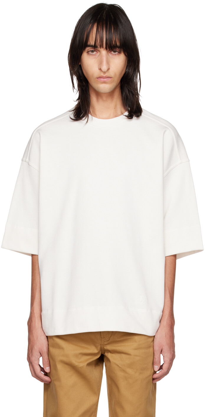 

Толстовка Off-White с вышивкой Jil Sander, Коричневый