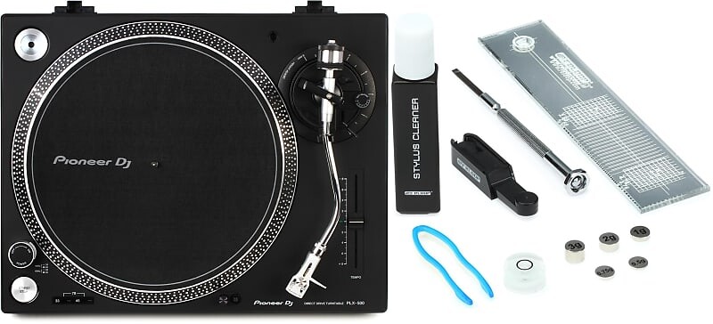 

Комплект проигрывателя Pioneer DJ PLX-500 Direct Drive с креплением картриджа проигрывателя Reloop и набором манометров Pioneer DJ + Reloop PLX-500-K/FWUXEGCB=1 AMS-CART-MOUNT-SET=1