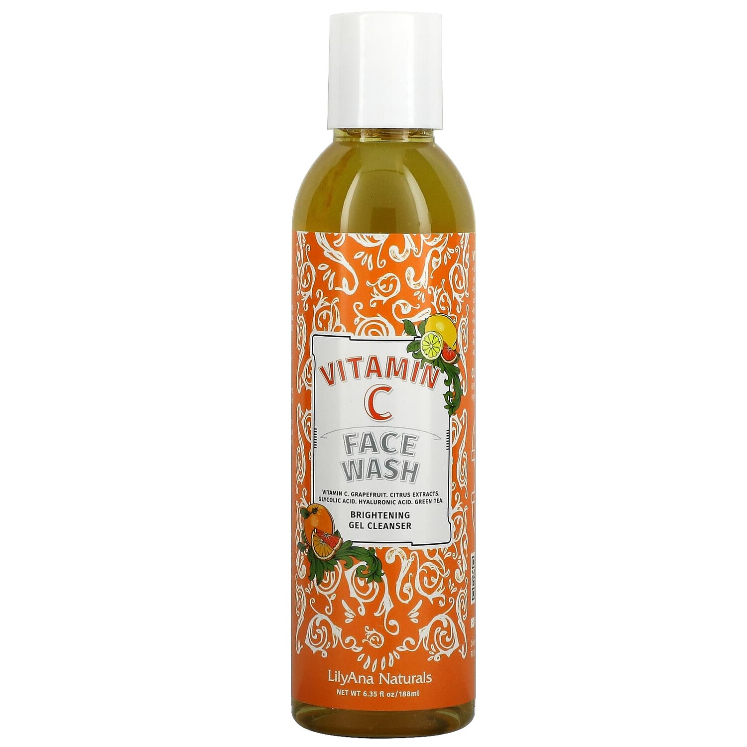 

Средство Lilyana Naturals для умывания с витамином C, 188 мл