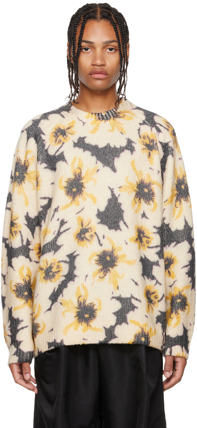 

Бежево-черный свитер Nais Dries Van Noten