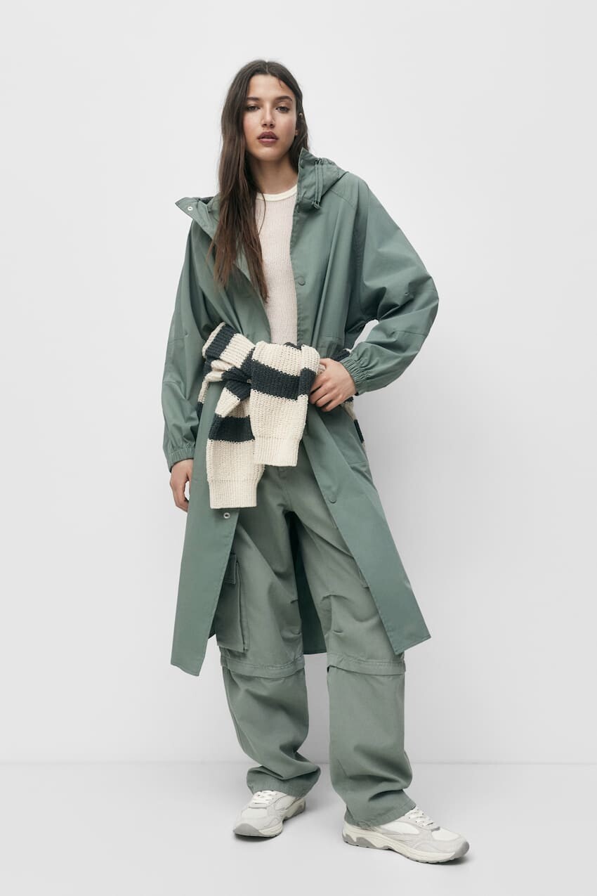 

Длинный плащ - ограниченная серия Pull&Bear