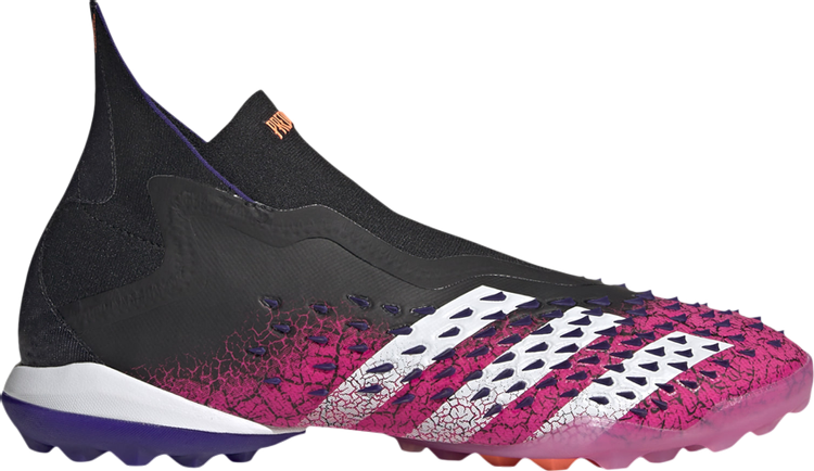 

Кроссовки Adidas Predator Freak+ Laceless TF 'Demonskin - Shock Pink', розовый