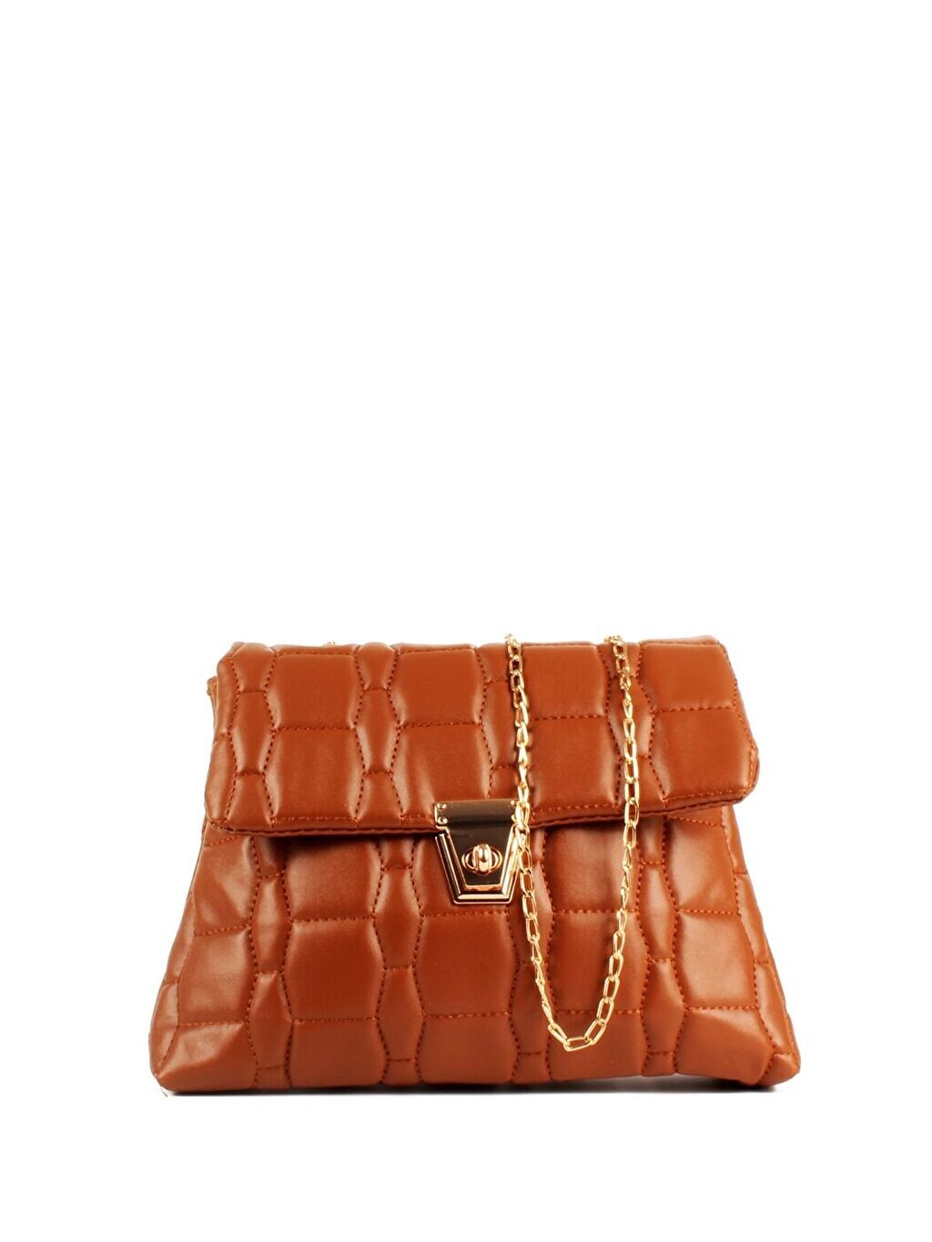 

Стеганая женская сумка через плечо с имитацией кожи Luwwe Bags