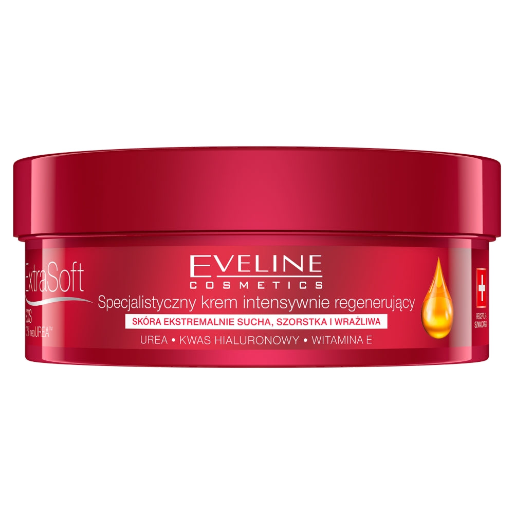 Eveline Cosmetics Extra Soft SOS специализированный интенсивно регенерирующий крем для лица и тела 10% Urea 175мл
