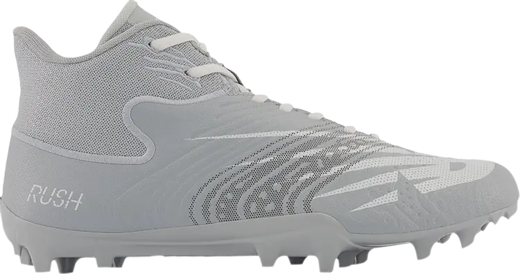 

Бутсы New Balance RushV3 Mid 'Grey White', серый